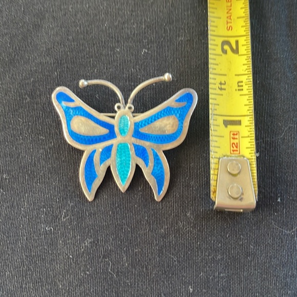 Vintage Butterfly Brooch Pin - Picture 3 of 3